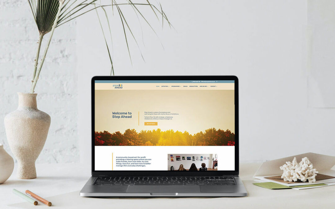 Case Study: Step Ahead Website, 5 Design Principles for Audiences with Mental Health Challenges