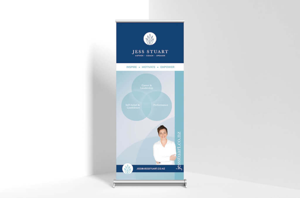 Graphic Design Pull Up Banner 
